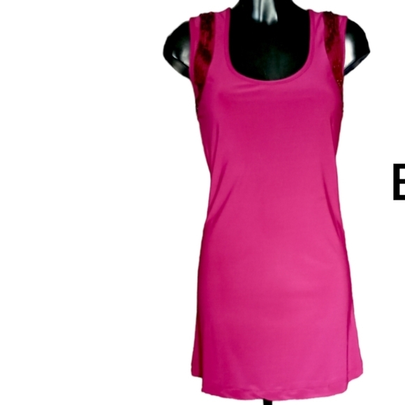 Costa Blanca Dresses & Skirts - COSTA Blanca Sequined Mini Dress size Medium with sequin detailing along sides